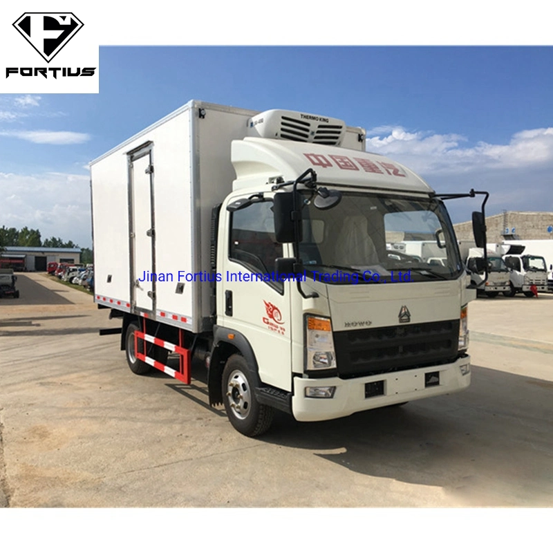 Sinotruk/Foton 4X2 5 Ton 95HP Carrier Freezer Cooling Cargo Freezer/Refrigerator Truck