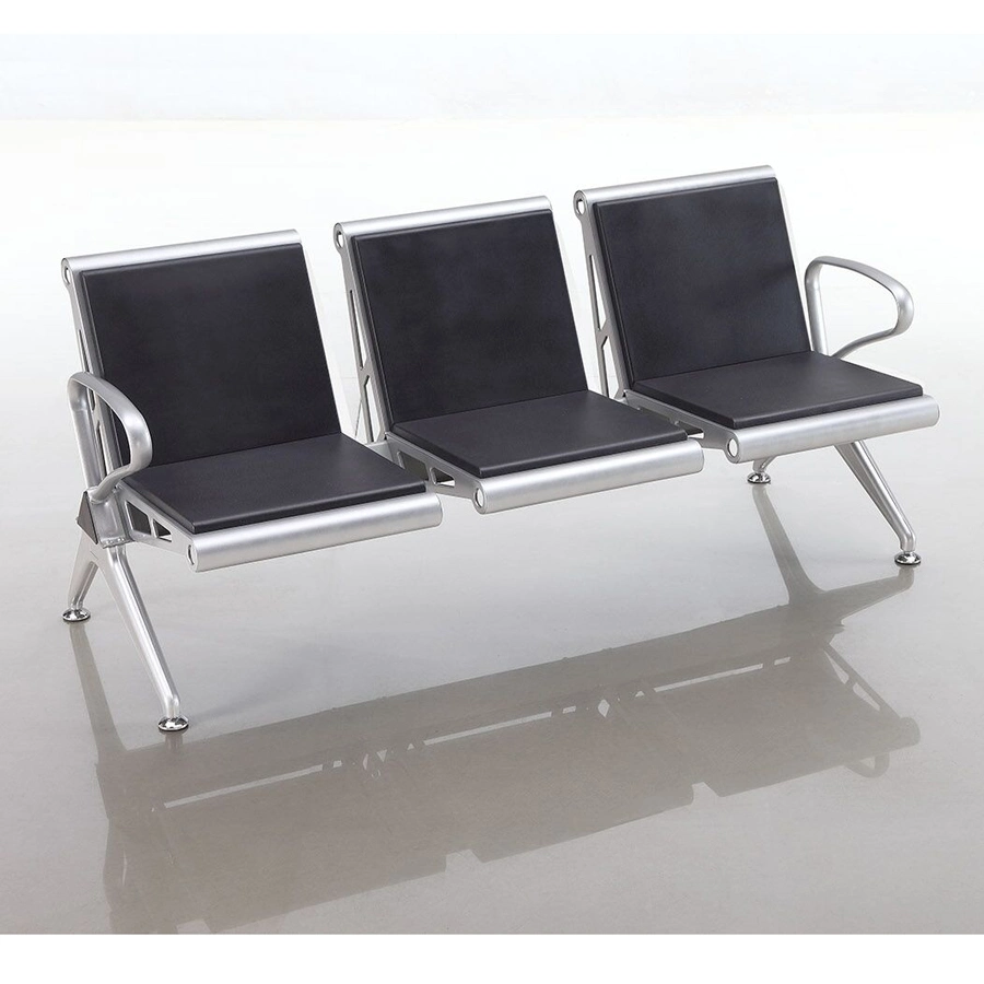 Cheap Metal Waiting Room Chairs Airport Chairs with Cushion