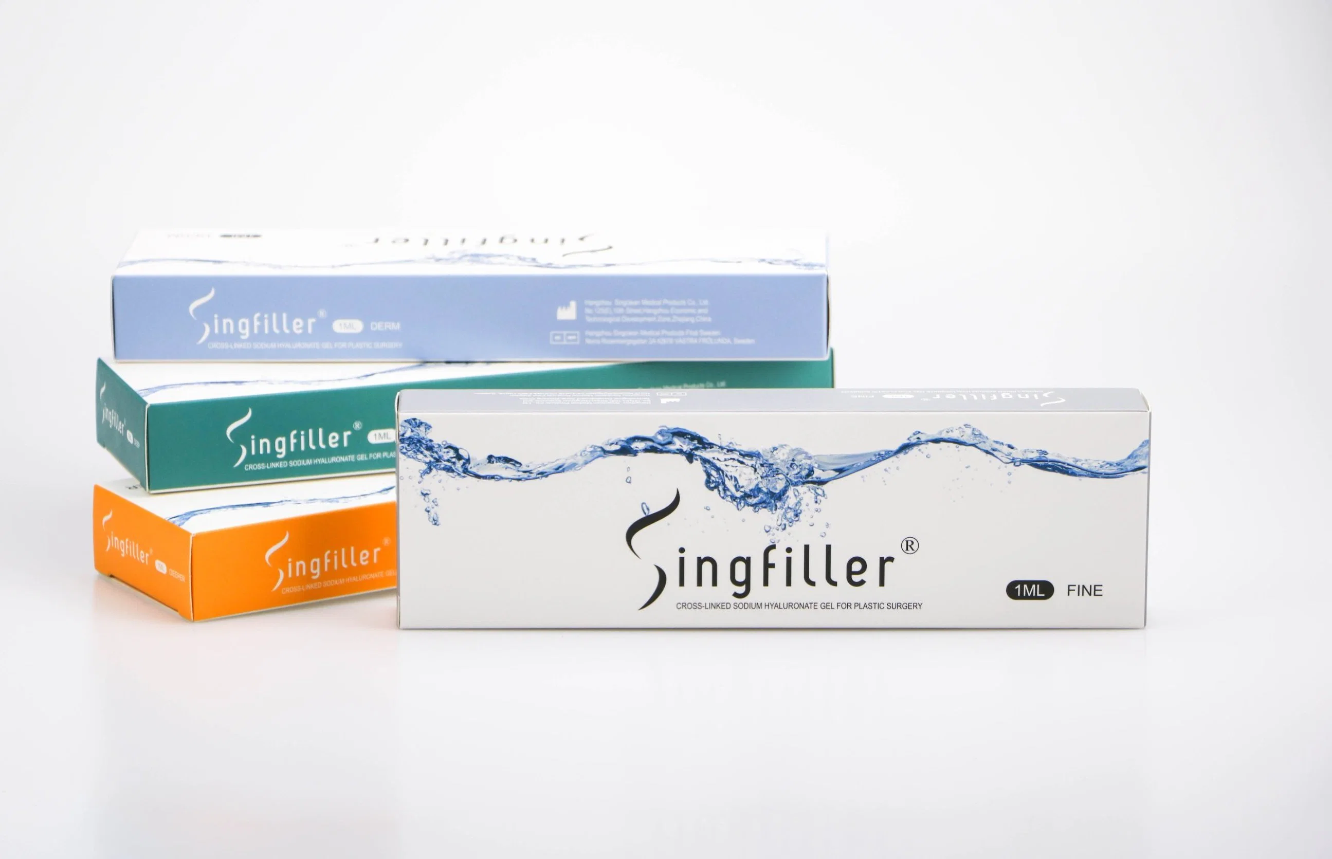 Singfiller Cross-Linked Sodium Hyaluronate Gel for Plastic Surgery Dermal Filler
