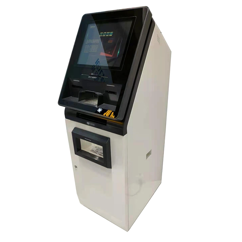 Customized Automatic ATM Kiosk with Cash in and Cash Dispenser for Bank