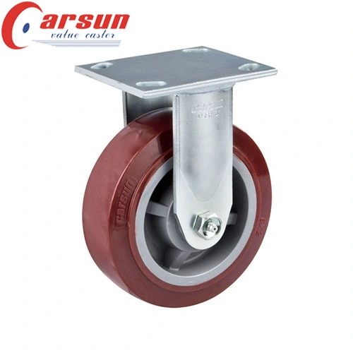 150mm Heavy Duty Swivel PU Wheel Caster