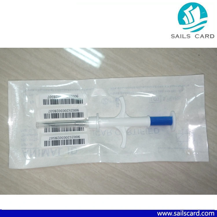 Bio-Glass RFID Microchip Syringe for Pet Dog Cat Rabbit ID Tracking