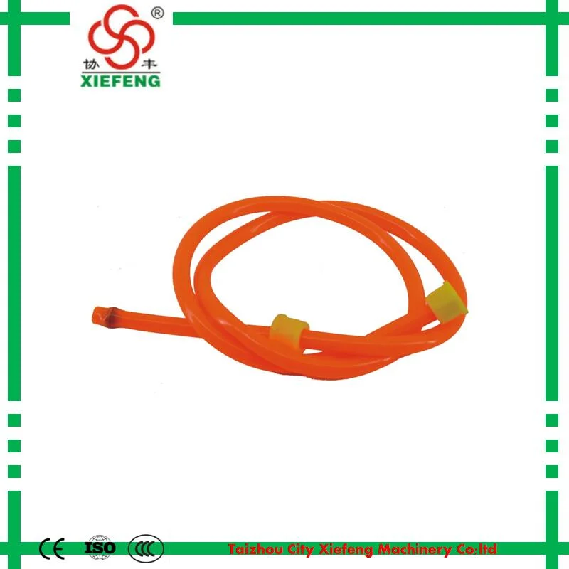 Xf-0204-9 Orange Color PVC Material Rubber Manual Sprayer Pipe