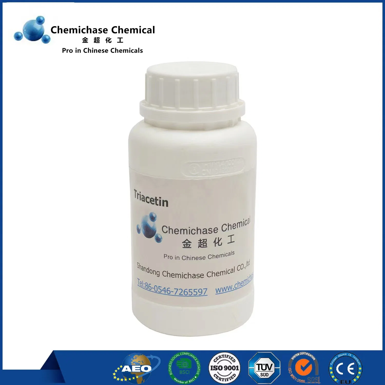 Factory Directly Supply Triacetin Liquid CAS 102-76-1 99% Purity Spot Wholesale/Supplier