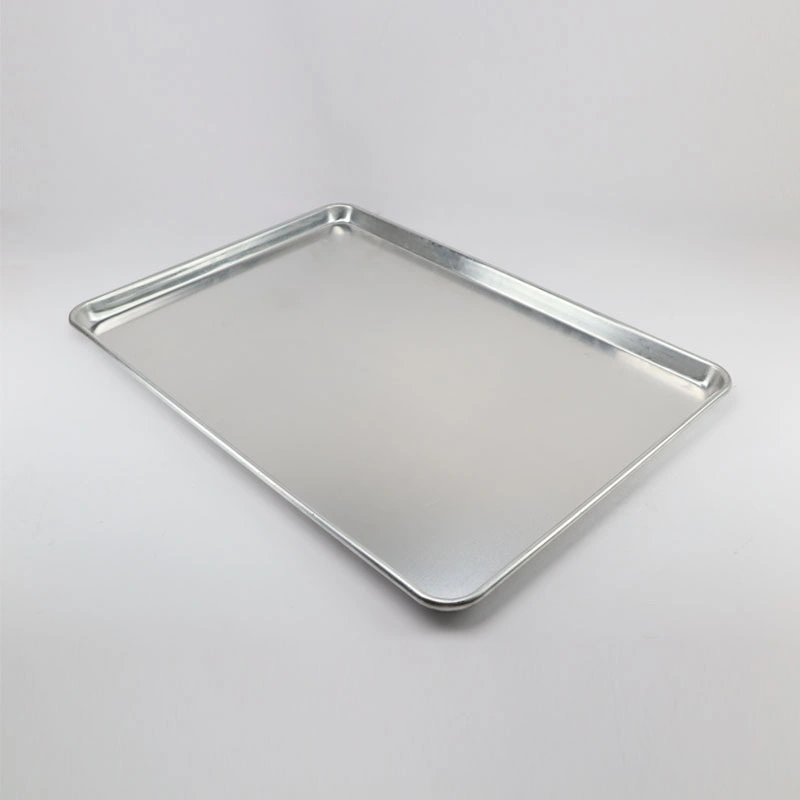 Silver Color 26inch Round Sides Aluminum Baking Tray