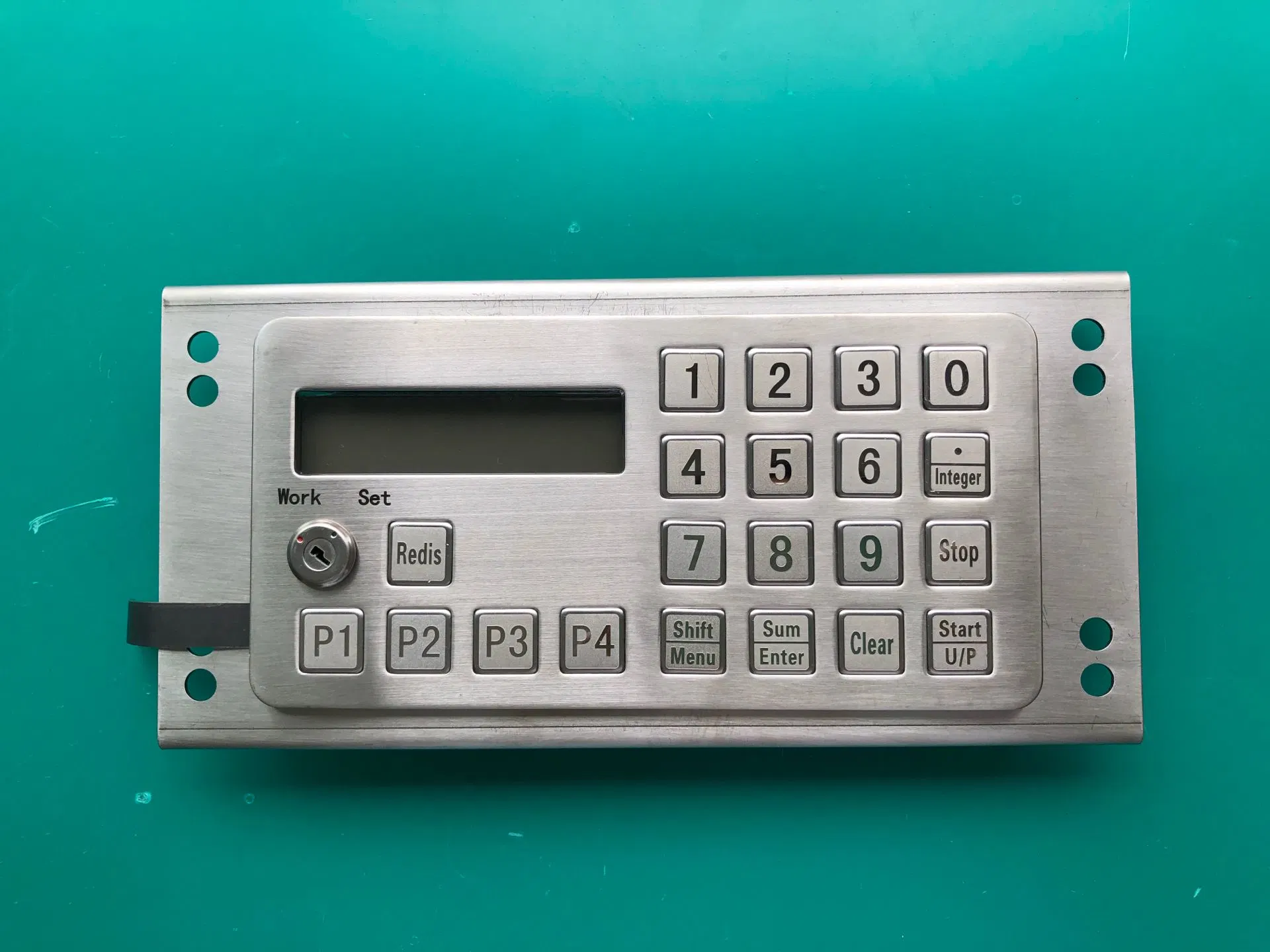 Fuel Dispenser Stainless Steel Metal Keyboard Keypad