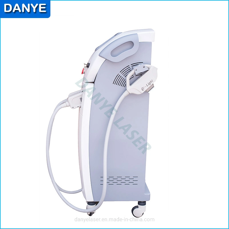 Elight Hair Removal and Skin Rejuvenation with Double Handles 560nm and 695nm