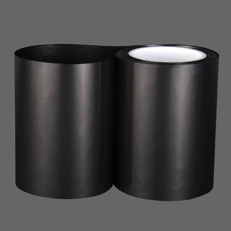 0.05-0.25 mm Black Stretch Pet/Polyester Film with Good Shading for Adhesive Tape (CY28)