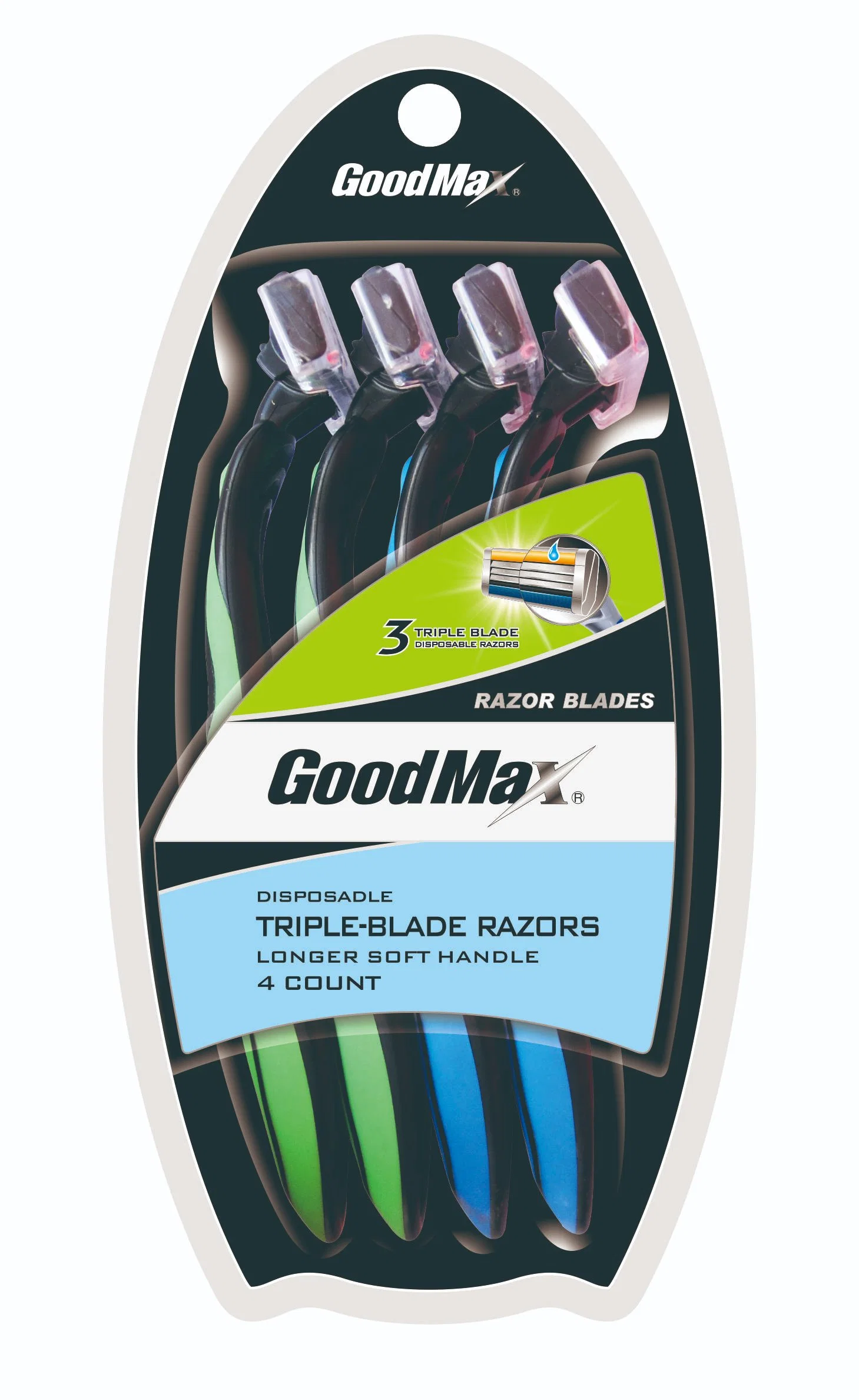 OEM Brand Color Disposable Triple Blade Razor OEM