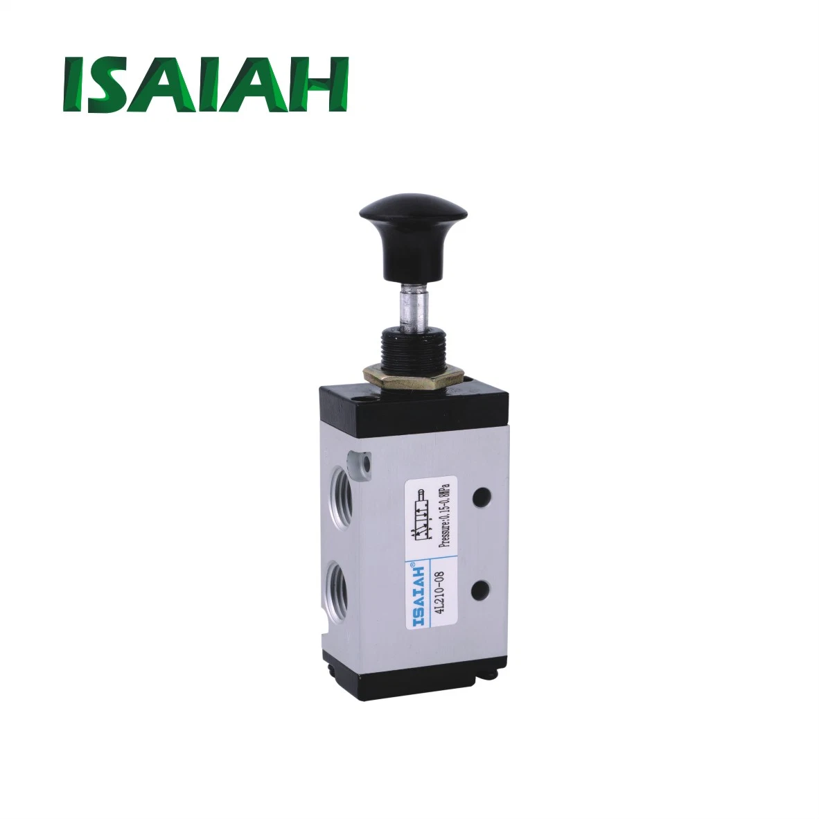 Isaiah Manufacturer Aluminum Alloy 4h Series Hand Brake Valve Pneumatic Manual Air Valve Hand Valve