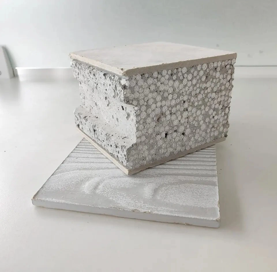 Precast Concrete EPS Fireproof Thermal Insulation Foam Cement Sandwich Wall Broad