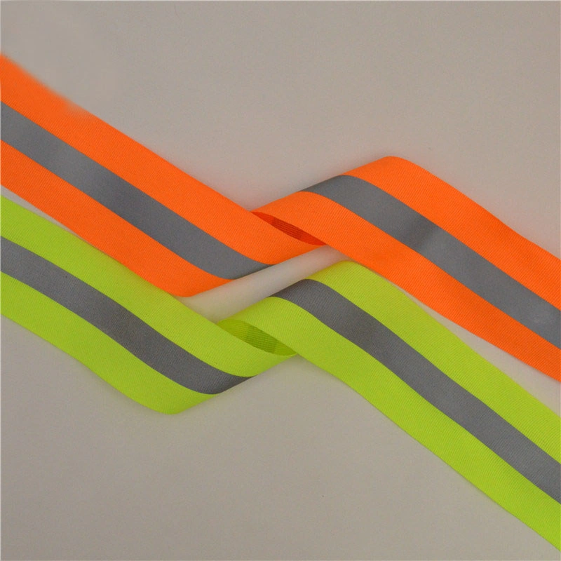 High Visibility Iron on Reflective Material Ribbon for Garments