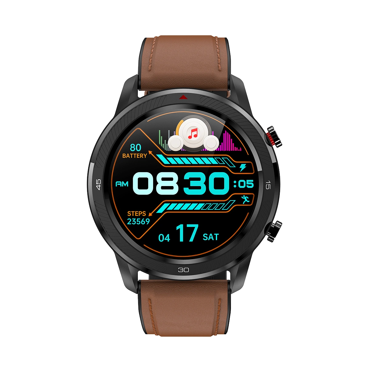 De pantalla HD de pantalla completa Dails múltiple llamada de teléfono Bluetooth Health Monitor Smartwatch para Smart Teléfono Teléfono móvil 007