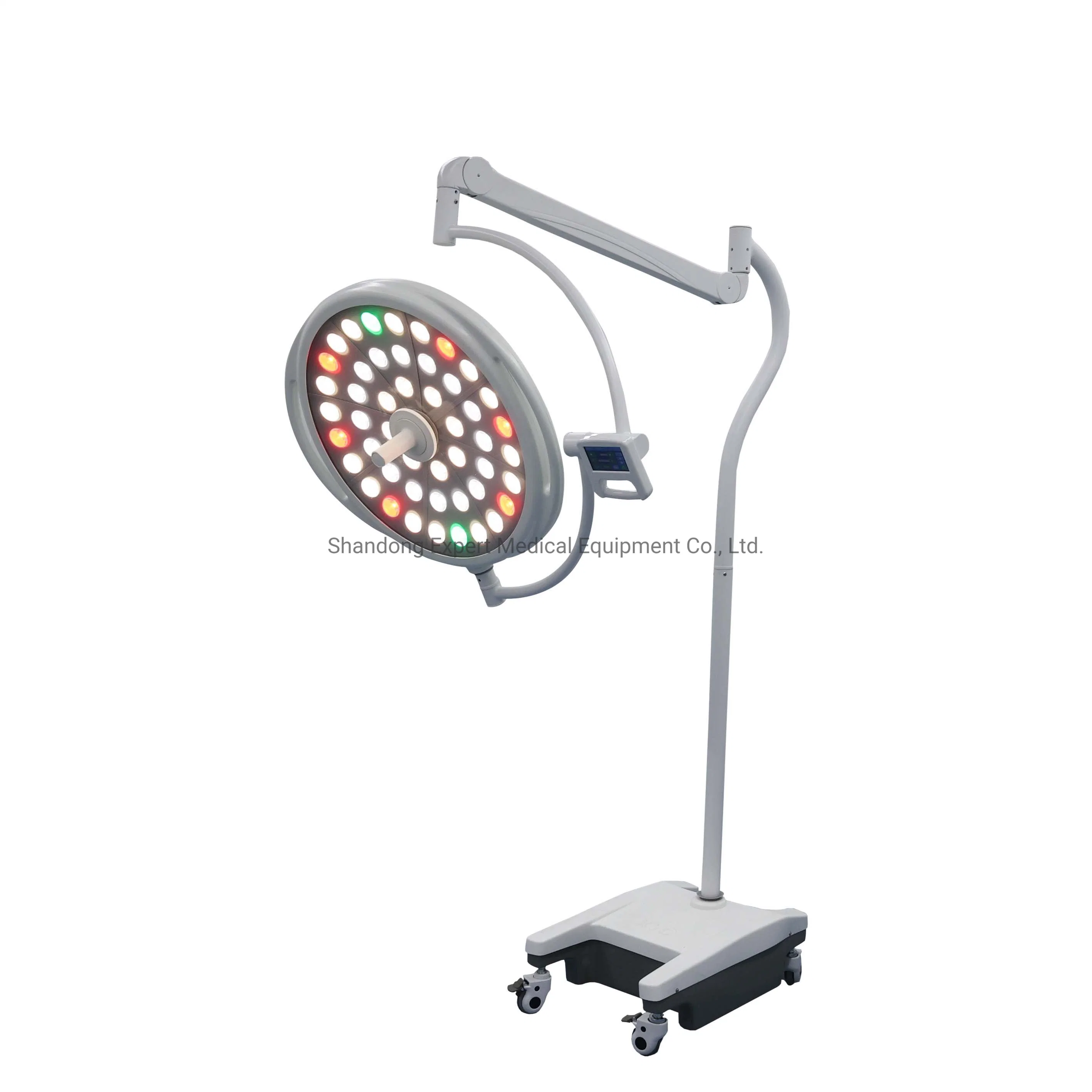 Surgery Patient Double Heads Operating Lights RGB Light Source Surgical Lamp