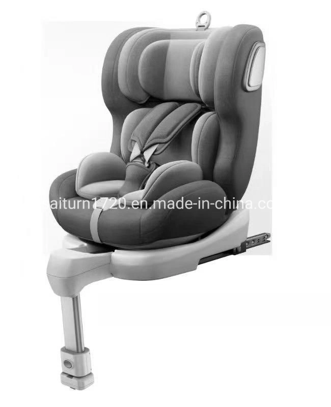 China Grupo0+1, 2, 3 360 grados de rotación de bebé silla de coche con soporte de la pierna /Asiento de bebé/ para el bebé desde su nacimiento a 12 años
