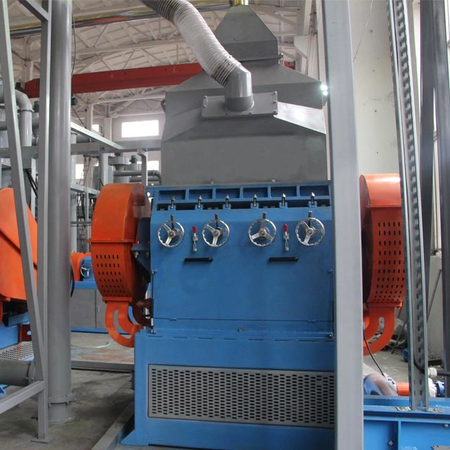 Recycled Tires Rubber Granules Crusher Machine