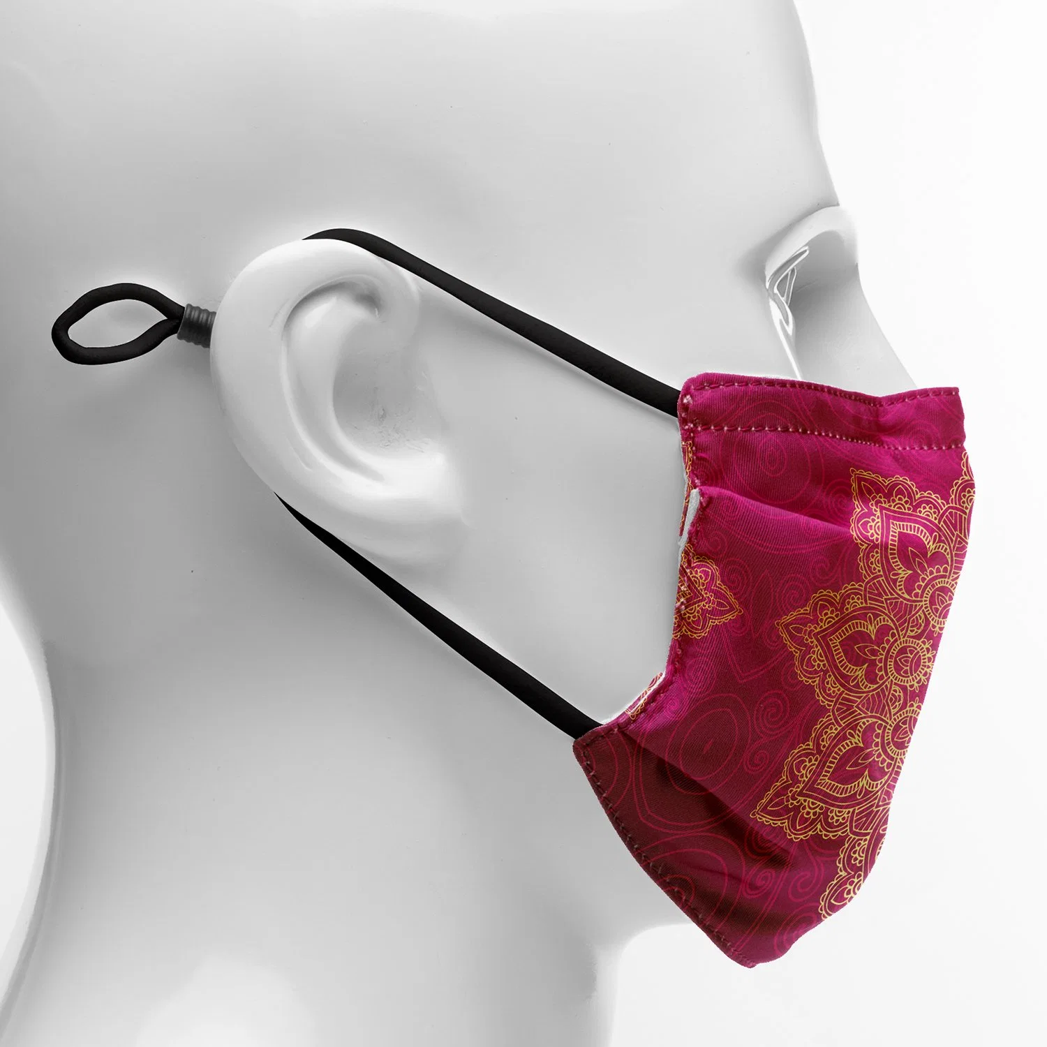 Custom Print on Demand Washable Double-Layer Poly/Cotton Mask