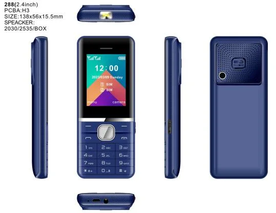 OEM ODM High Quality Hot Sale Africa Cheap Feature Mobile Phone