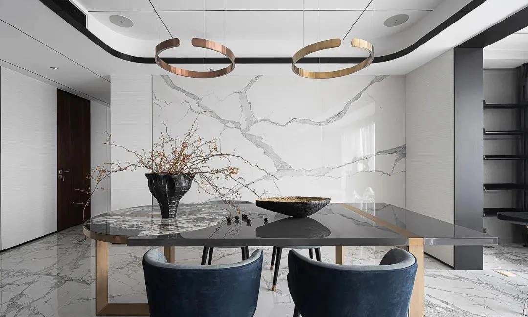 Luxury Melamina preto fosco modernos designs de acrílico de armários de cozinha define