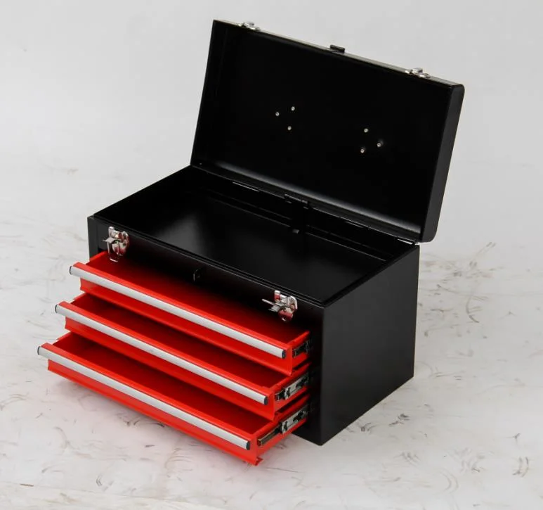 Hand Carry 3 Drawer Tool Box Kit Set