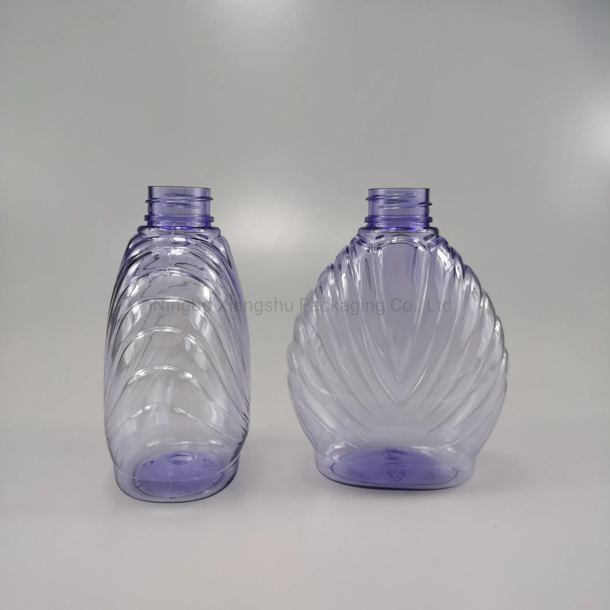 300ml pet hogar desencadenar la presión del aire agua nebulizada mano Shell pulverizador pulverizador de agua de forma de botella