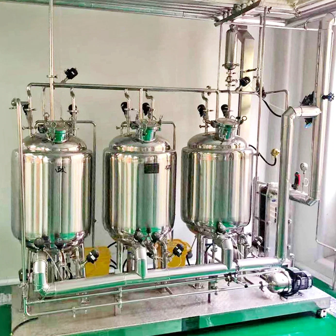 Milk and Dairy Processing Equipment Yogurt Production Line