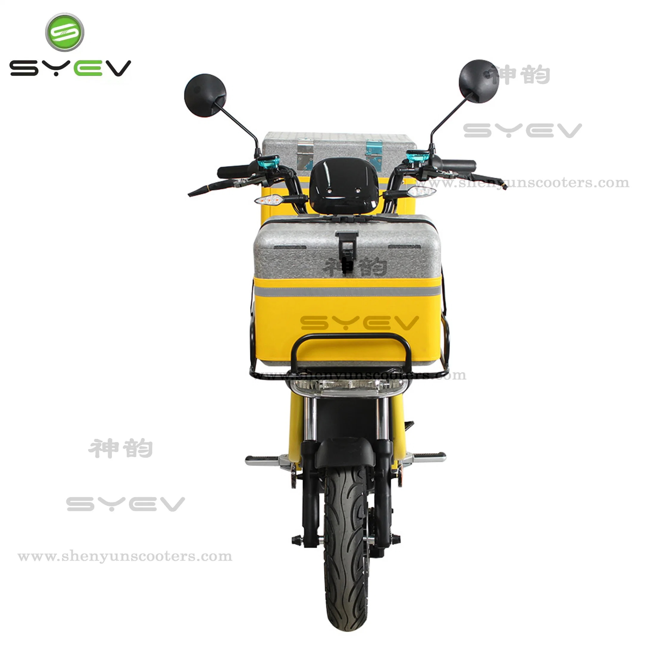 EEC Fast Food Electric Delivery Scooter Powerful 1200W Electric Motorcycle 2-Wheel E-Bike