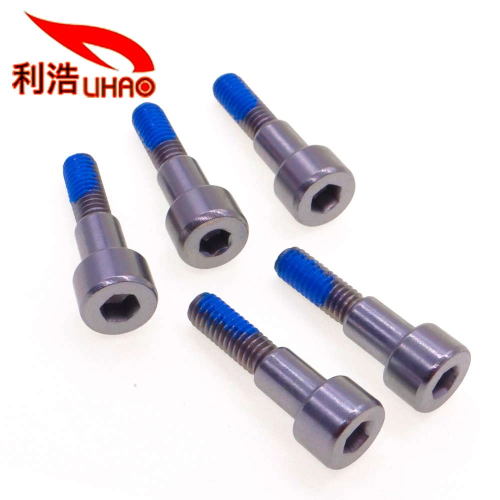 High-Strength Bolts / Manufacturer Wholesale/Supplier / Cup Head Half Thread Stepped Nylon Patch Screws