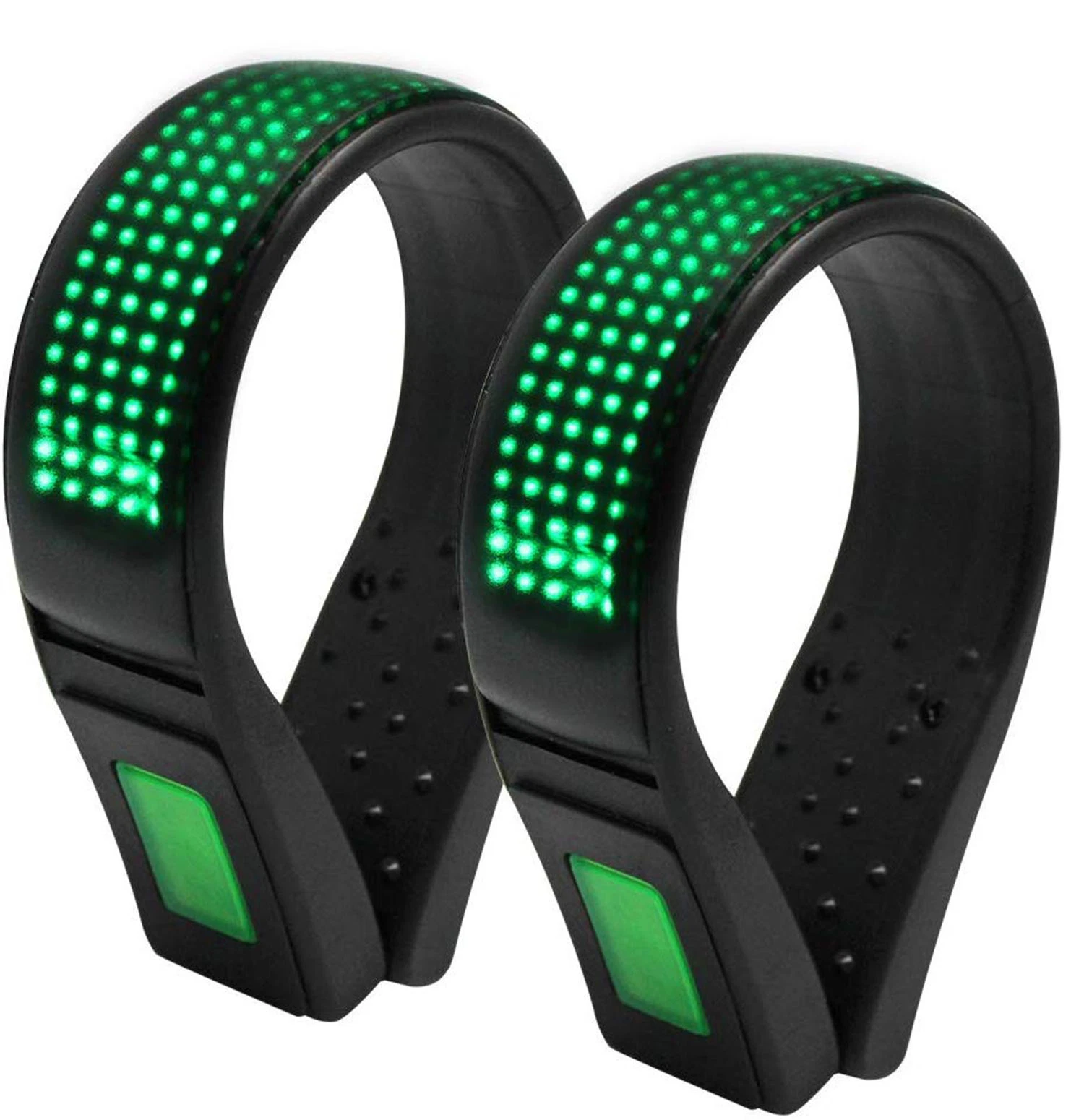 Zapatos LED Clip Lights carga USB para el equipo de running nocturno