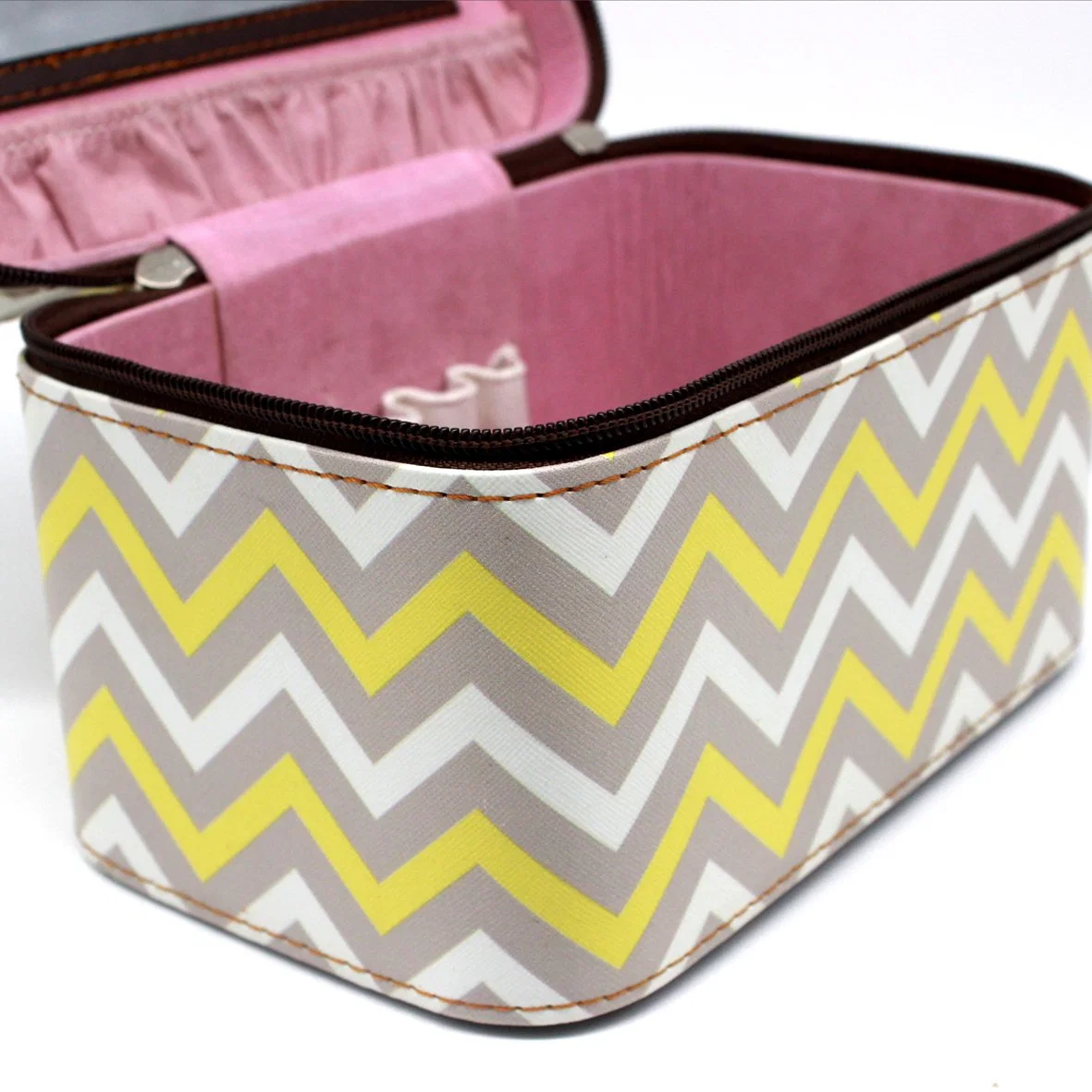Portable Makeup Train Case Cosmetic Bag Storage Box