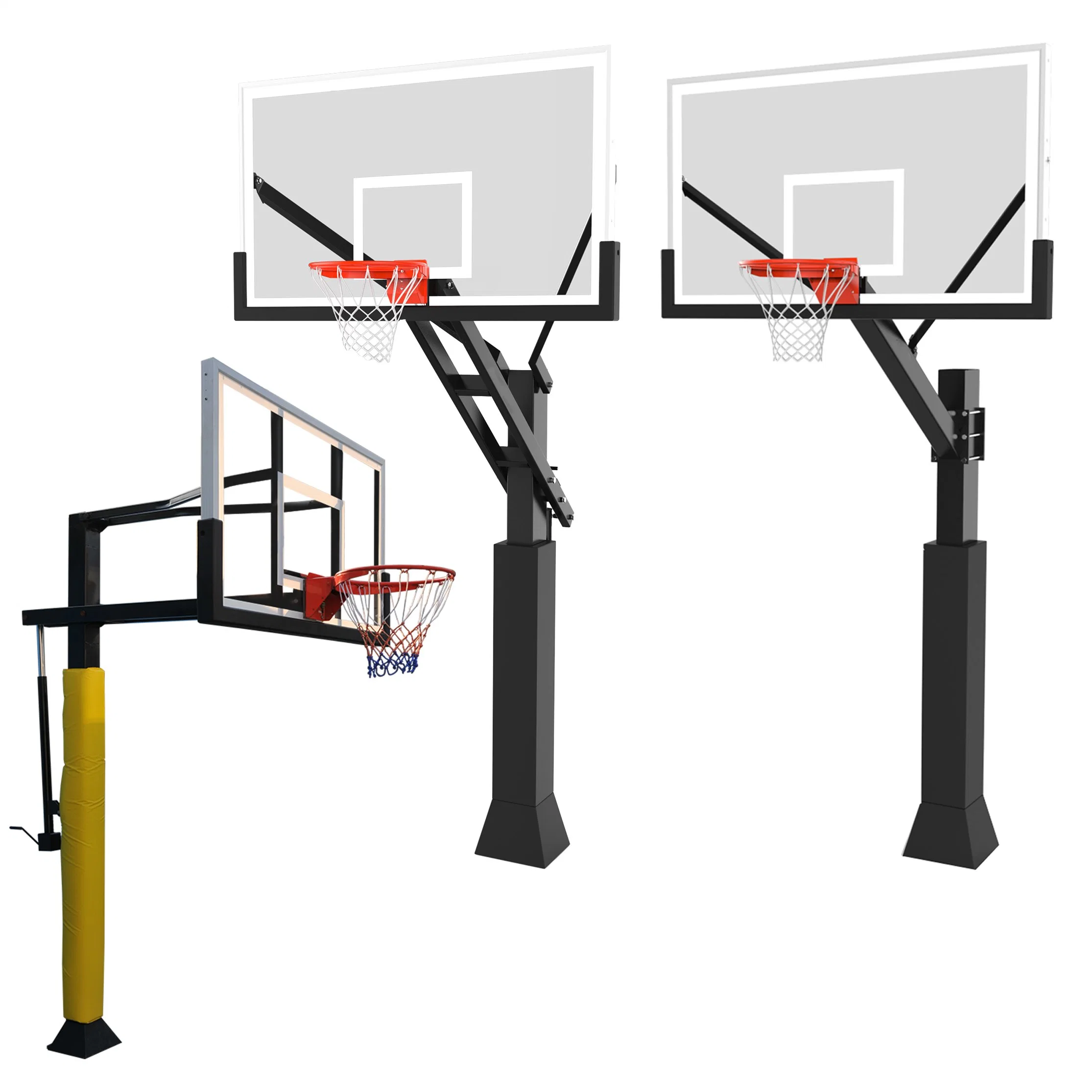 Fiberglass Basketball Backboard Basketball Stand