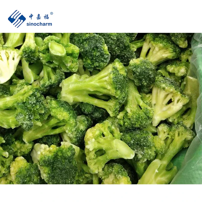 Sinocharm Brc a 3-5cm IQF Vegetable Broccoli Trade Customizable Brands Frozen Fresh Broccoli for Sale