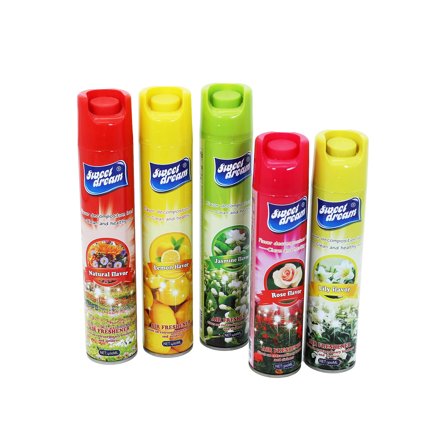 Hot Sale Canned Air Freshener Jasmine Scented Air Breath Freshener Spray Fresh Air Spray