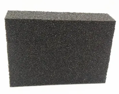 100*70*25mm Silicon Carbide (Sic) Abrasive Sander Foam for Wood/Car/Leather/Glass