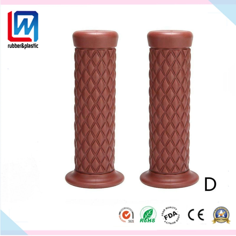 Custom Molded Rubber Grip Rubber Parts for Motorcycle, Bike