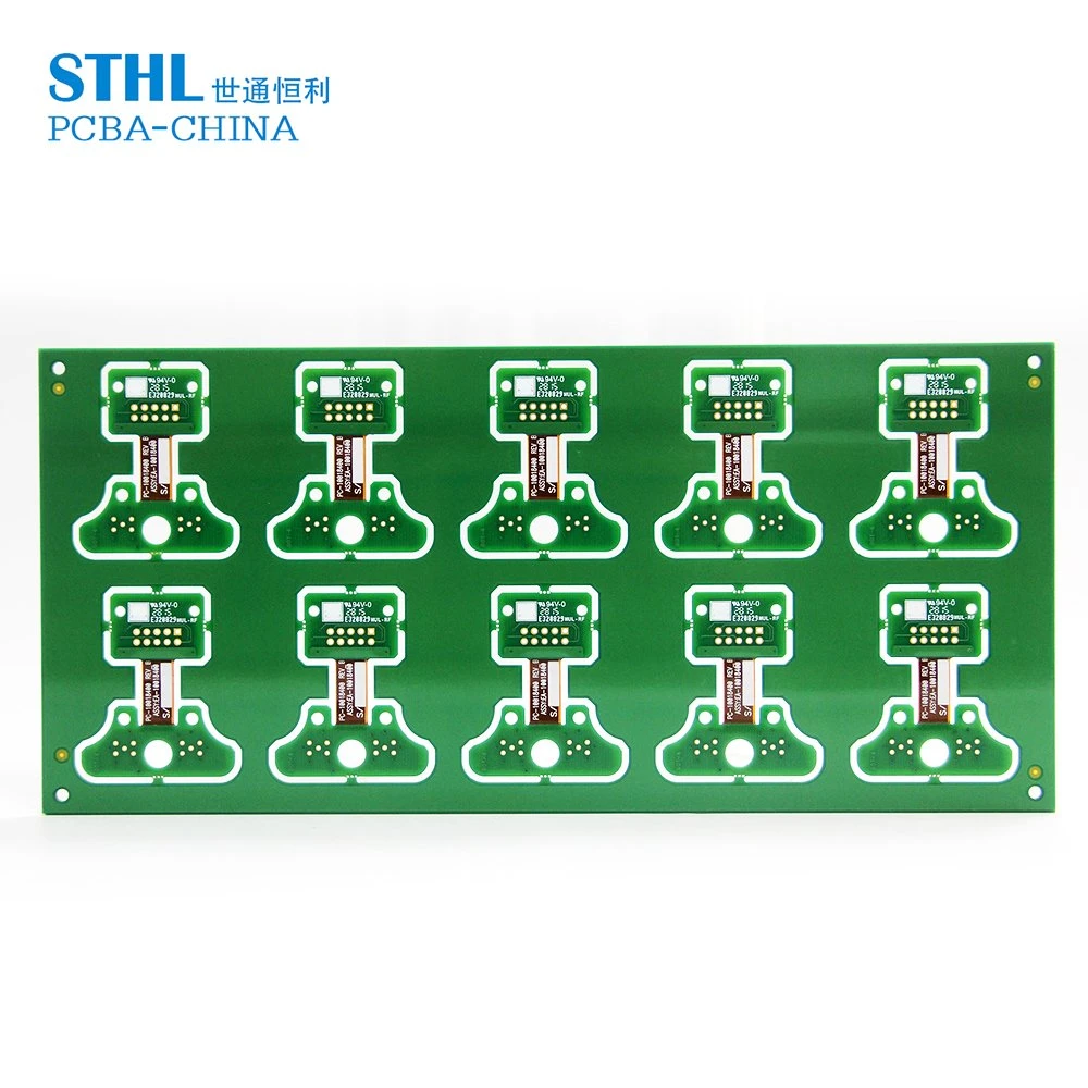 Enig Metal de qualidade personalizada Multiayer de viragem rápida circuito impresso flexível Placa OEM ODM Aluminium, lado simples, rígida Flex HDI Duplo LED PCB FR4 de lado