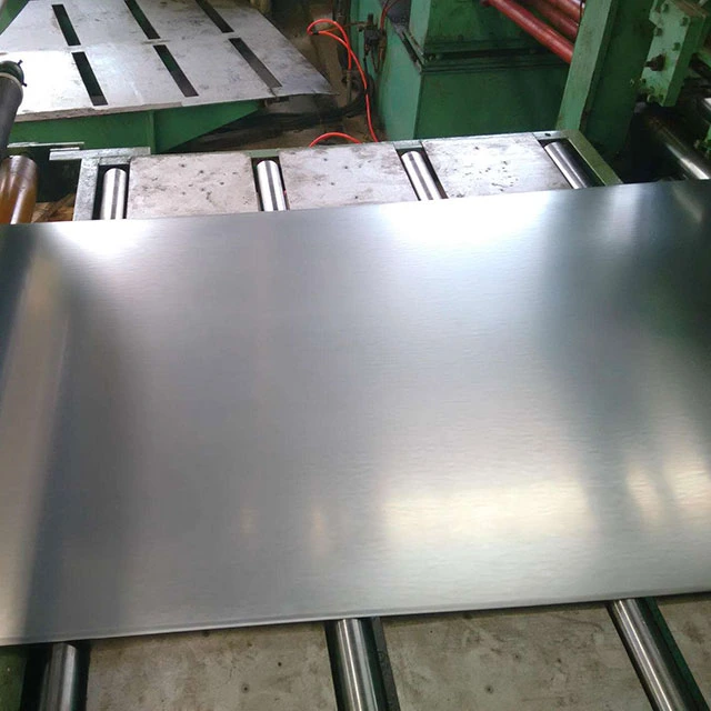 Preparado Stock Dx52D Dx53D Plancha de chapa de acero galvanizado