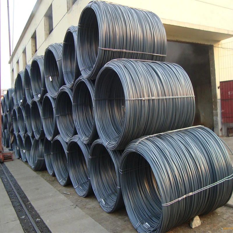 Low Carbon Steel Wire Rod Alloy Steel Add Boron Black Wire