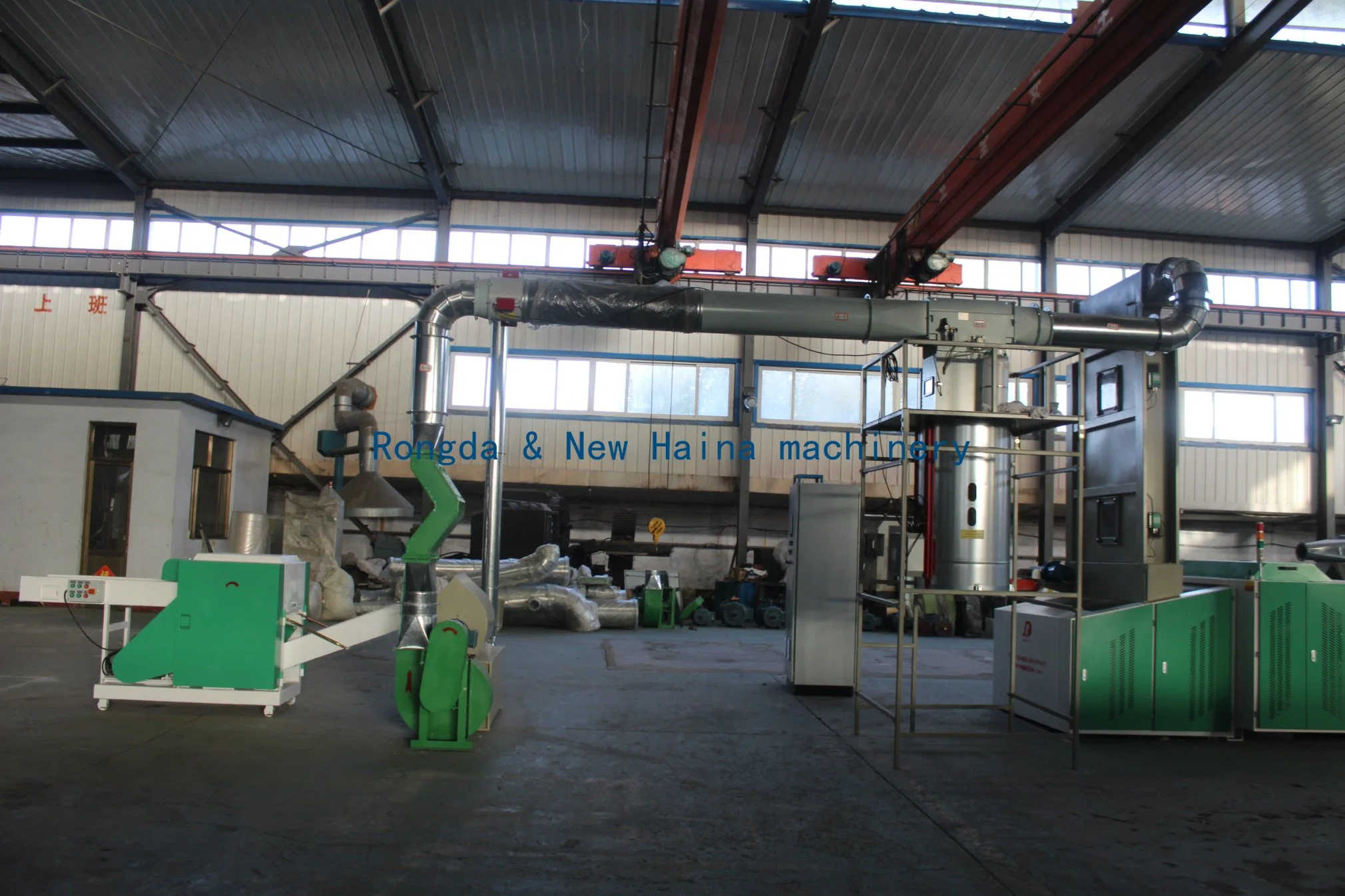 Cotton Waste Recycling Machine Opener Includes Seven Iron Rollers