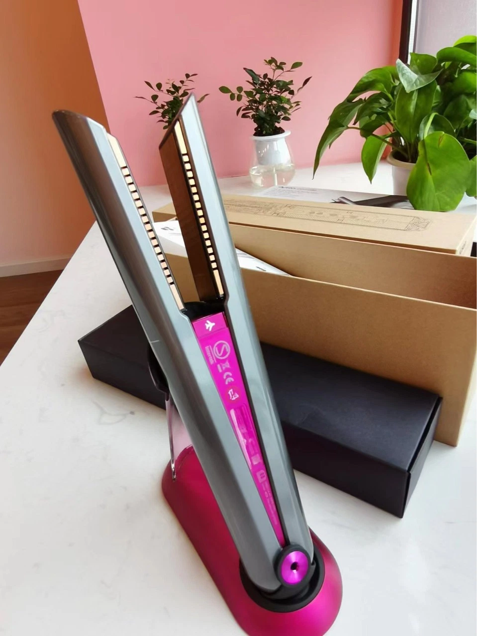 2022 Nuevo original Dy Smart Secador de pelo Plancha para el Corrale HS03 Fashiong modelos estilo de cabello Plancha