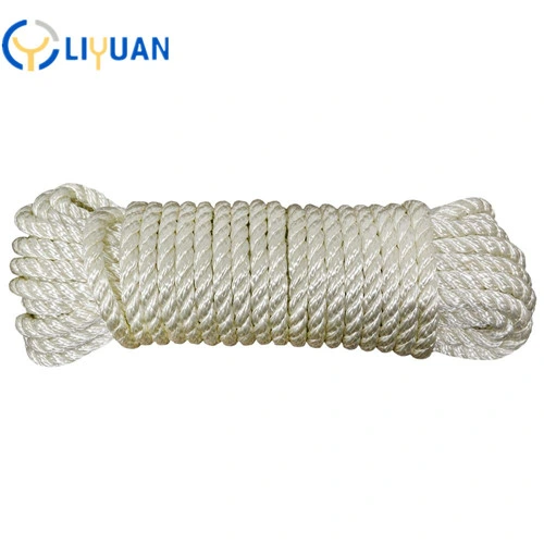 3 Day Proofing Braided Twisted Nylon Rope with High Strength