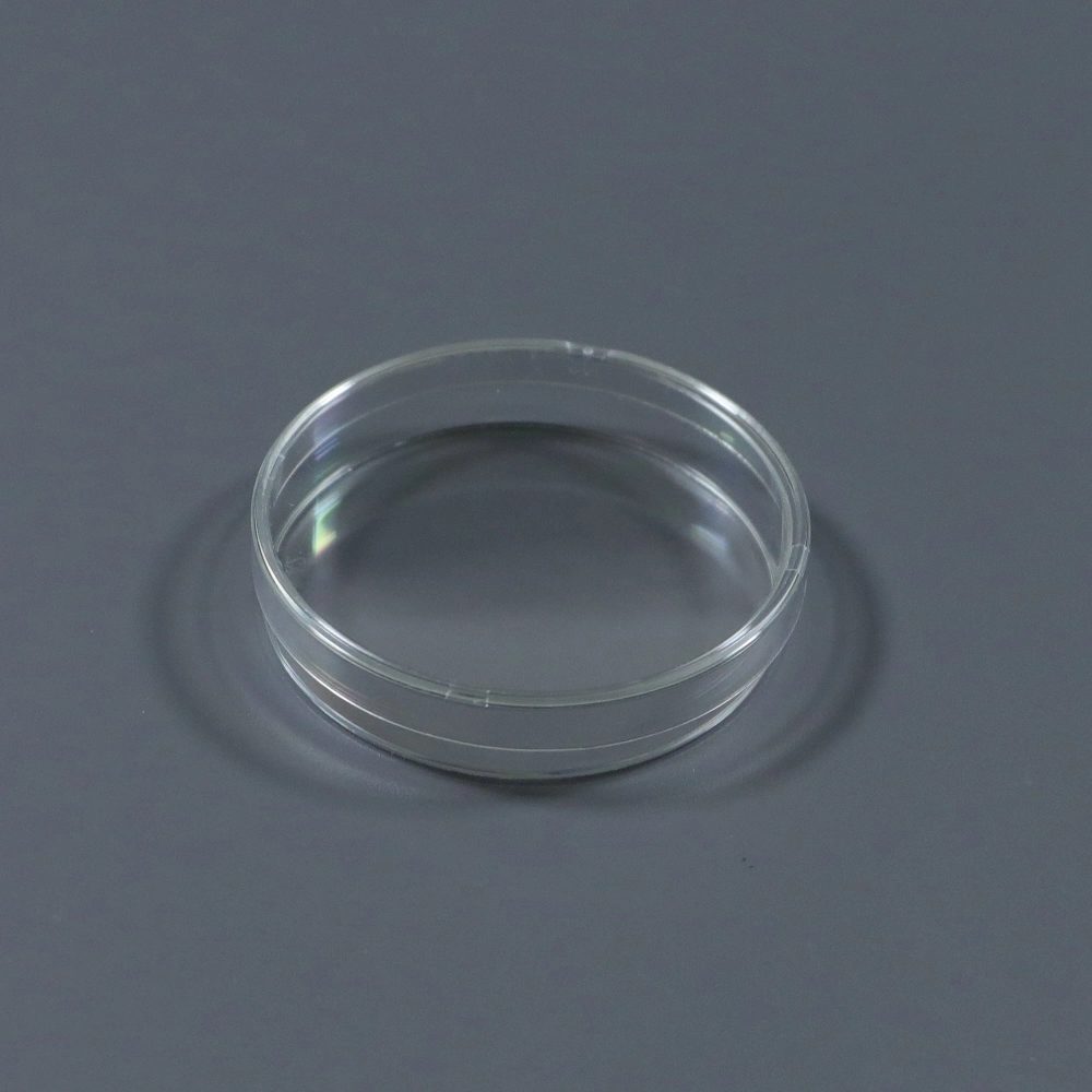 70mm 90mm Culture Lab Glassware Clear Transparent Plastic Disposable Glass Sterile Dish