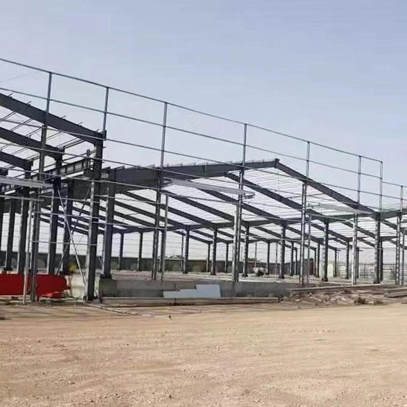 Construction de structure en acier préfabriquée à assemblage rapide