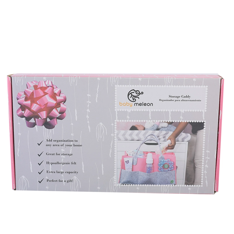 Impreso personalizado el plegado de papel ondulado Embalaje Mailer Caso Caja de envío