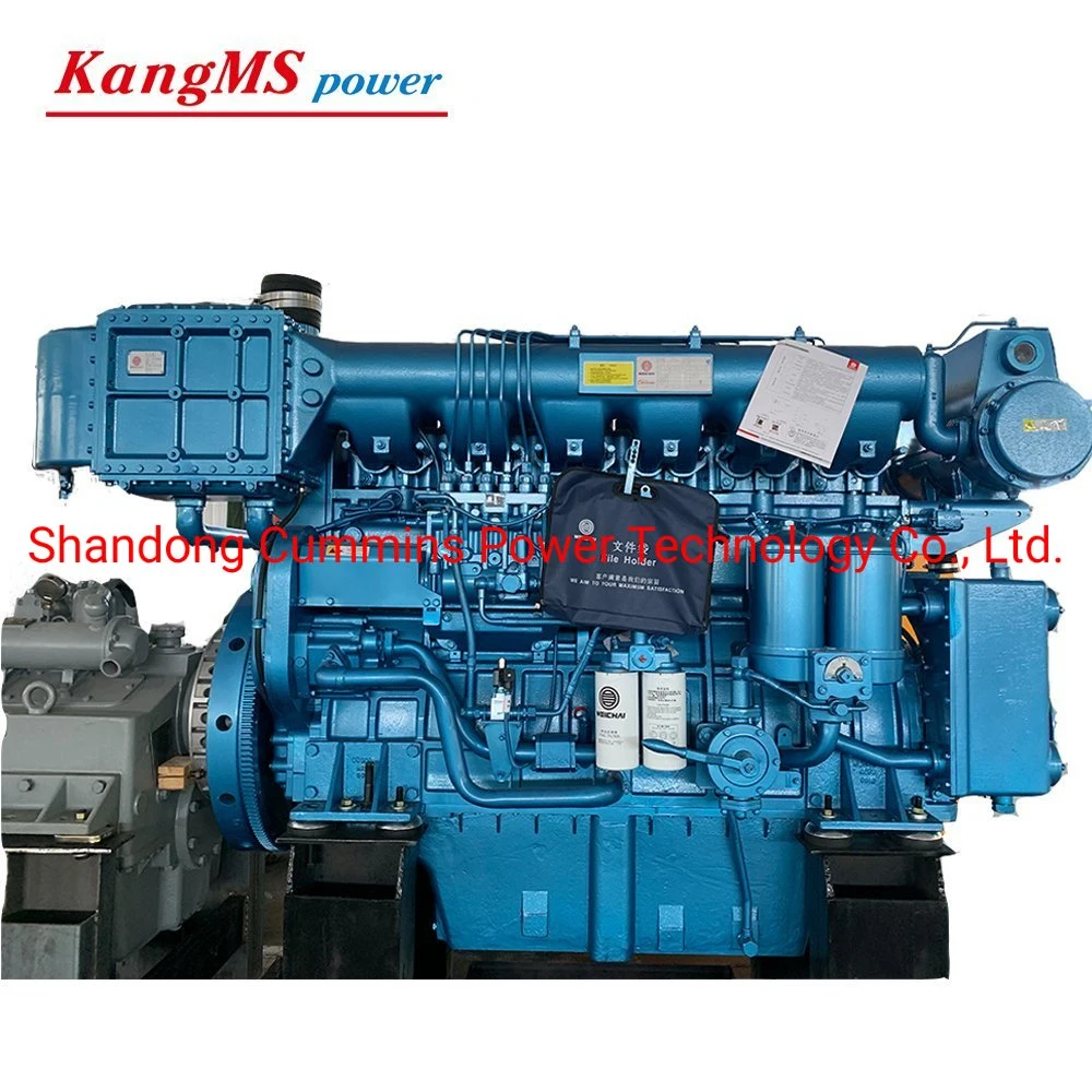 Weichai Marine Engine 818HP Medium Speed Diesel Engine