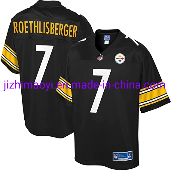 Wholesale/Supplier Best Seller Pittsburgh N-FL Steelers Player Jersey Football Shirt Replica Player for Men and Women