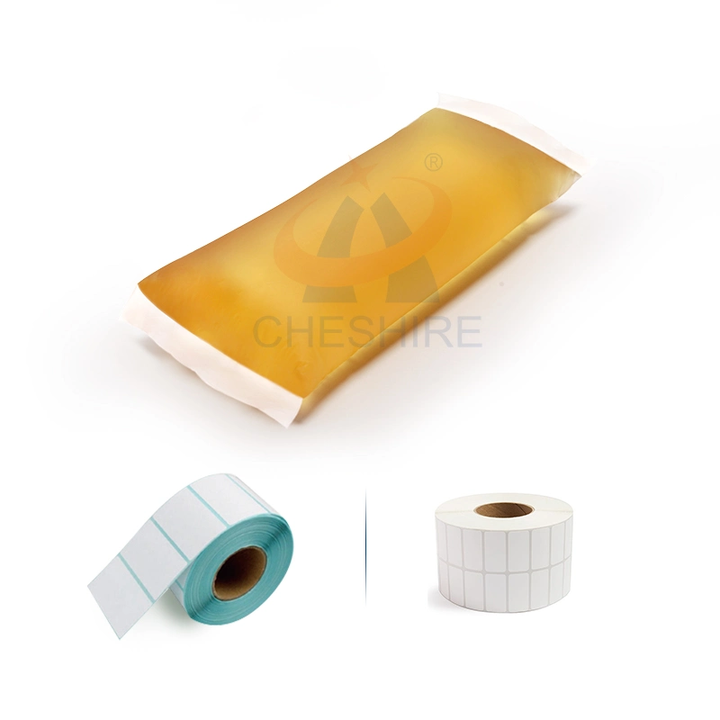 Odorless Low Odor Extra Permanent Self Adhesive Label Sticker Roll Reel Hotmelt Adhesive Glue