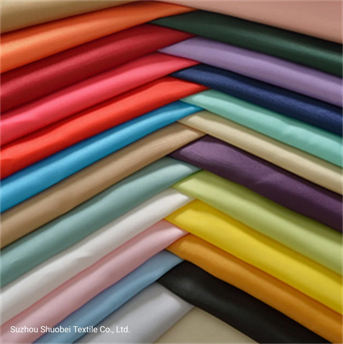 Polyester 2/1 Twill Shu Mei Silk Fabric with Anti-Static for Suit and Jacket