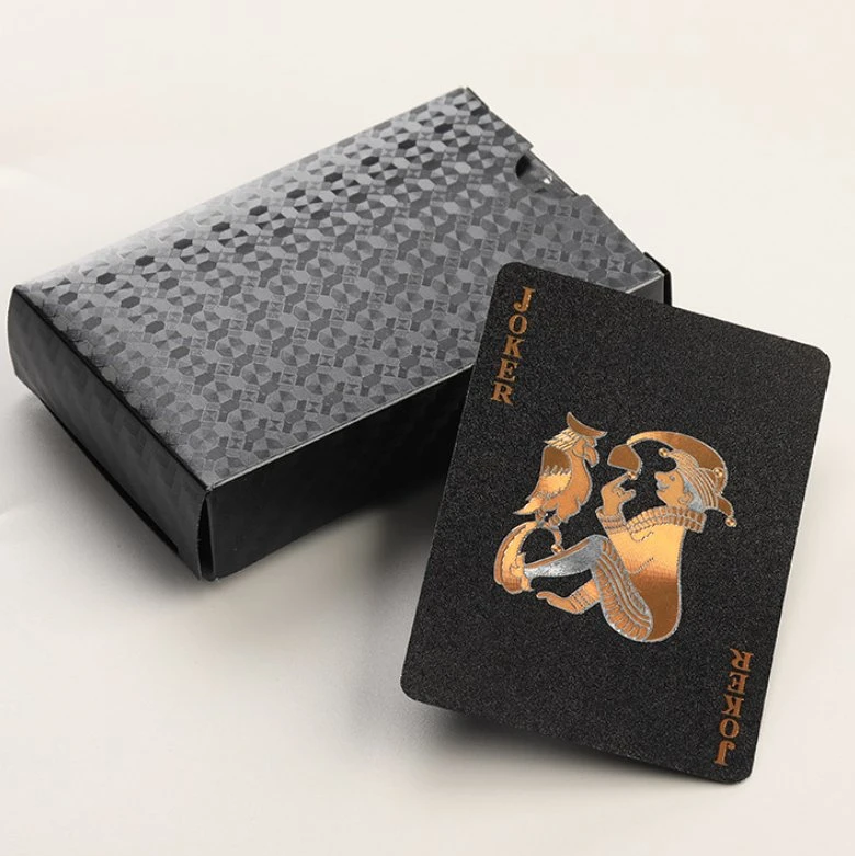 Custom Promation Advertising PVC Pet Plastic Playing Cards Poker Bridge Tarot Game Cards