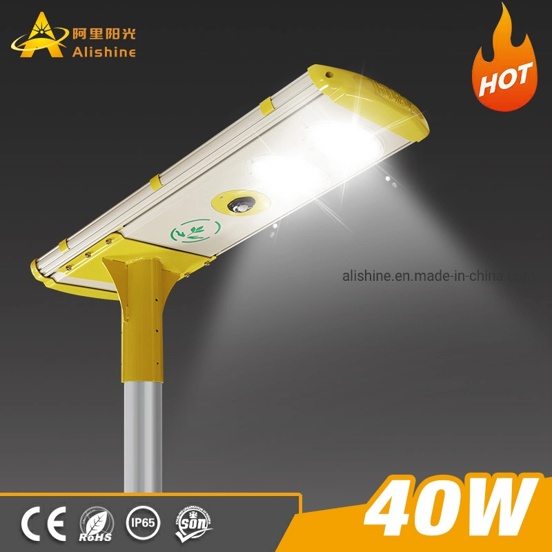 40W Outdoor IP65 Waterproof SMD Premium Integrated Solar Street Light